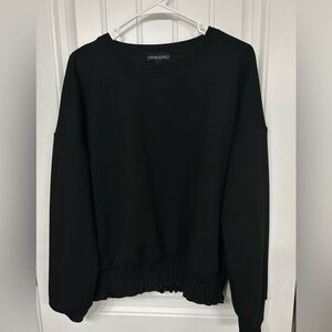 Women’s LG - Cynthia Rowley, black - detailed waist